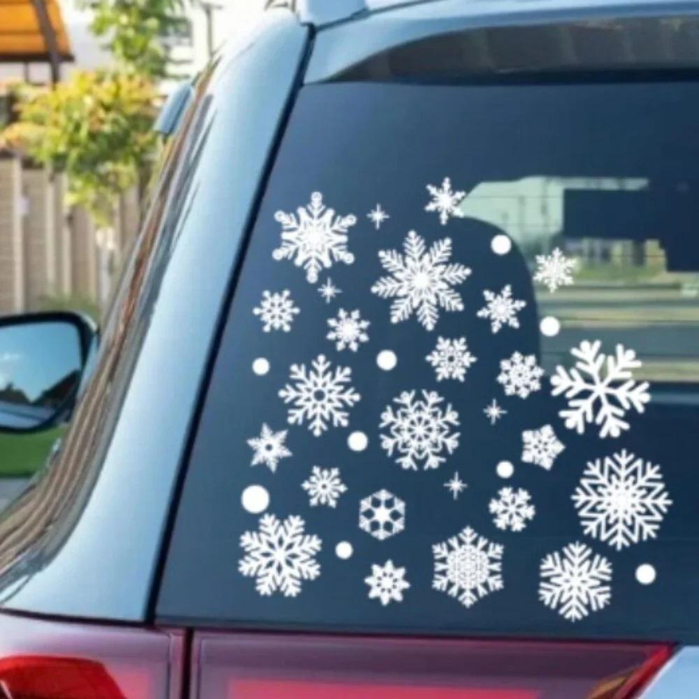 Snowflake Mix Decal Sticker